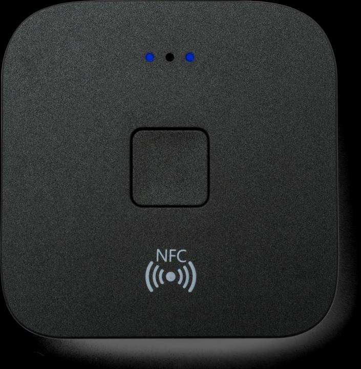 Produktbild Deltalabs 2in1 NFC Bluetooth 5.0 HD Audio Receiver mit 3.5mm Klinke / Cinch - Schwarz (Sender & Empfänger)