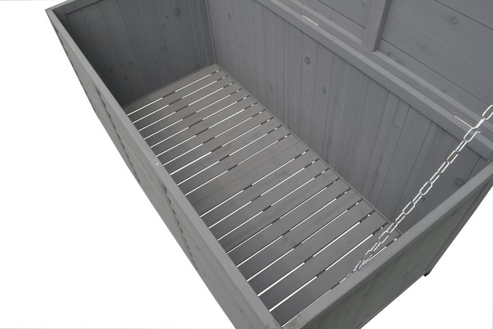 Actual product image Leco Kissenbox VINTAGE anthrazit