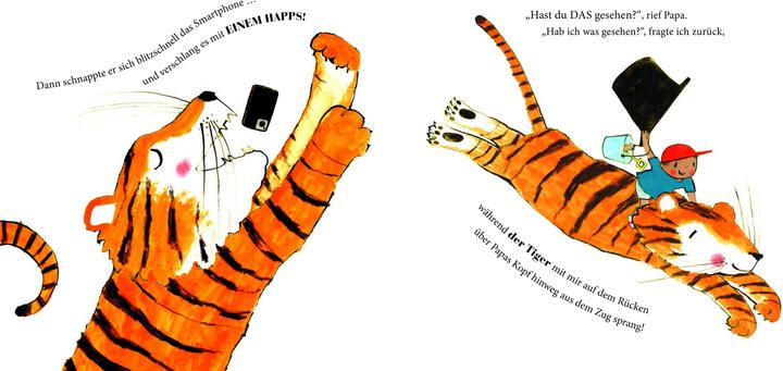 Immagine prodotto Ein Tiger im Zug (Tedesco, Mariesa Dulak, Rebecca Cobb, Anna Katharina Feige, 2024)