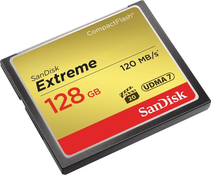 Produktbild SanDisk Extreme Compact Flash, 800x (128 GB, CF)