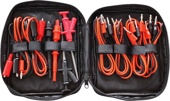 Actual product image Peaktech Messzubehör-Set, P 8201, für Labornetzgeräte mit 4 mm Steckern