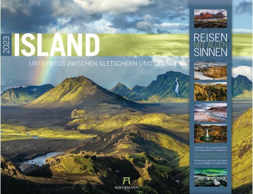 Produktbild Island - Unterwegs zwischen Gletschern und Geysiren Kalender 2024 (54 x 42 cm, Deutsch)