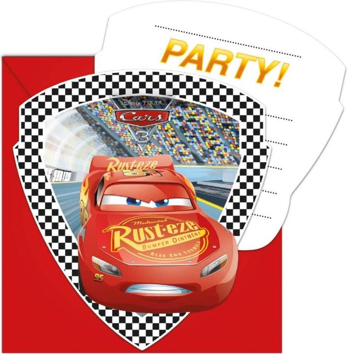 Immagine prodotto Procos Carte d'invito Cars 3 (6 pz.)