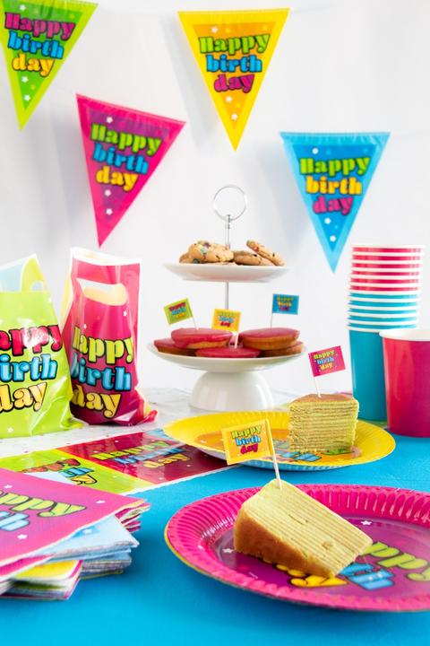 Produktbild Folat Happy Birthday kleine Tüten