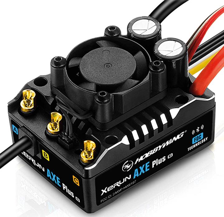 Hobbywing Xerun AXE Plus R3 Regler für Crawler
