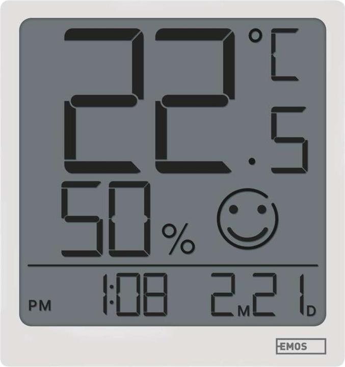 Productafbeelding Emos Digitales Thermometer mit Hygrometer E0522