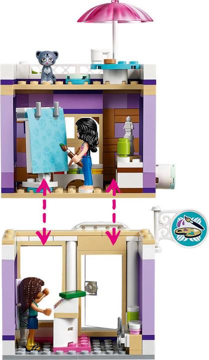 Immagine prodotto LEGO Studio d'artista di Emma (41365, LEGO Friends)