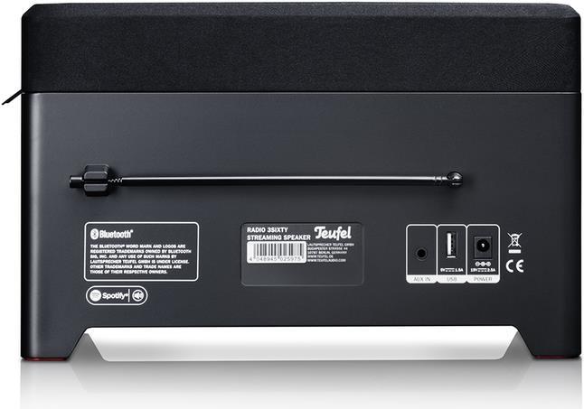 Immagine prodotto Teufel 3sessanta (Web radio, DAB, FM, Bluetooth, WiFi)