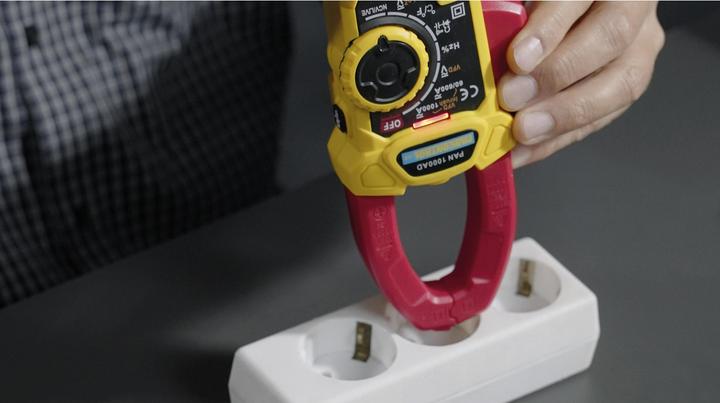 Image du produit Pancontrol Pince ampèremétrique True-RMS PAN 1000AD, 1000 A (CAT III 1000V, CAT IV 600V)