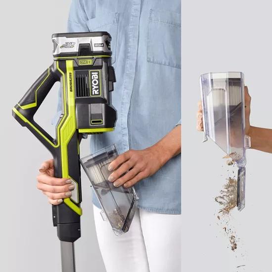 Image du produit Ryobi Ryob Aspirateur à main sans fil R18SV7-0 18V | 5133004487