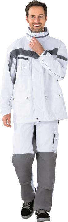 Immagine prodotto Planam Giacca invernale unisex PLALINE bianca, zinco taglia L (L)