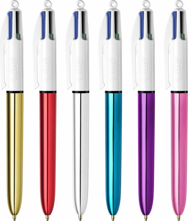 Actual product image Bic Retractable biros (Multicolor, 12 x)