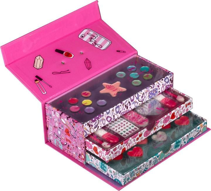 Actual product image Canenco Create it! Beauty Beauty Case 3 layers