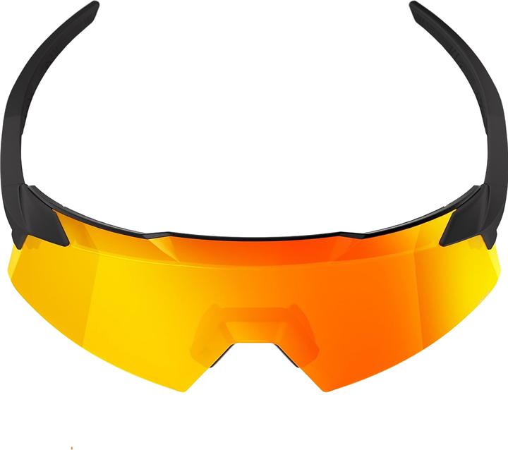 Immagine prodotto 100% Aerocraft - Soft Tact Black - HiPER Red Multilayer Mirr (Soft Tact Black, Rosso)