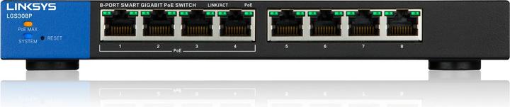 Actual product image Linksys Lgs308p (8 ports)