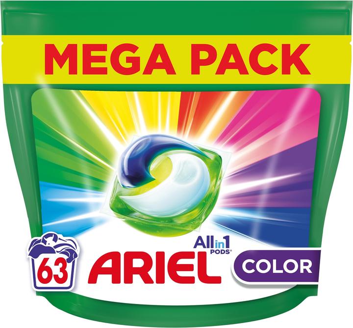 Ariel All-in-1 (63 Washing cycles, Wash pods)
