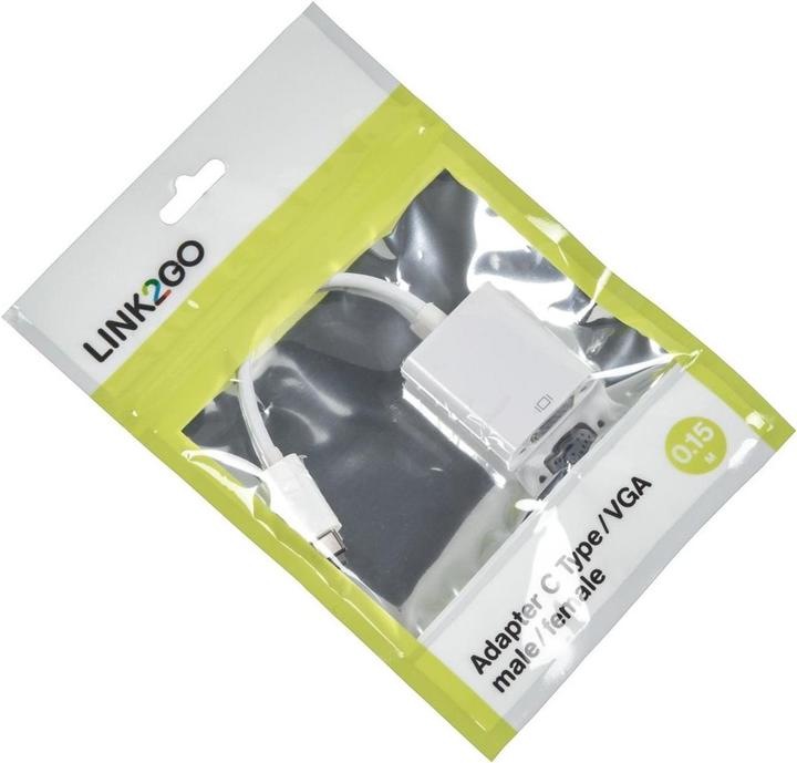 Image du produit Link2Go USB-C vers (VGA, 15 cm)