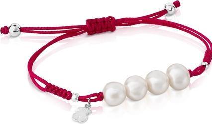 Tous Chinese Freshwater Cultured Pearl Bracelet for Women Fuchsia
