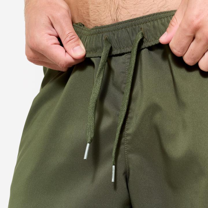 Produktbild Domyos Trainingshose Herren atmungsaktiv - Essential 120 khaki (W32/L33)