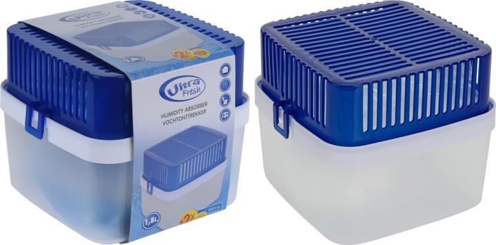 Koopman Luftentfeuchter 1800 ml mit 2 Nachfüllungen (25 m², 43.20 l/24h)