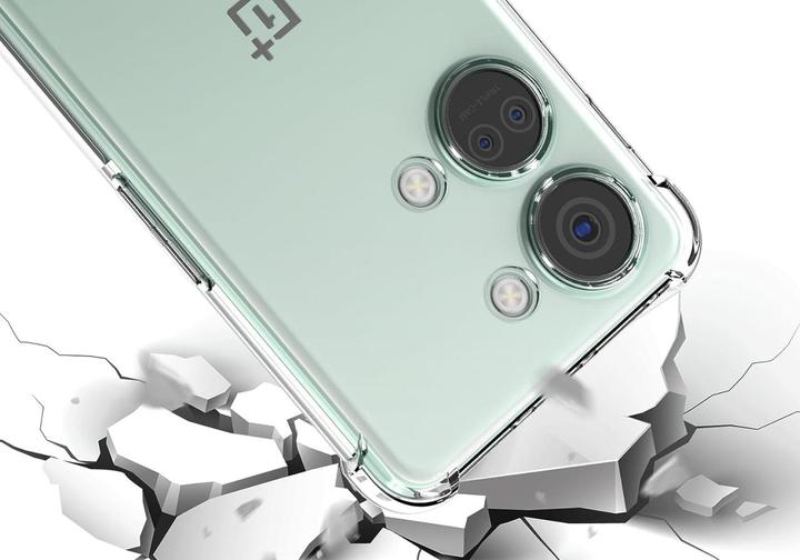 Actual product image Screenguard OnePlus North 3 Case Crystal Soft Airbag Bumper (OnePlus North 3)