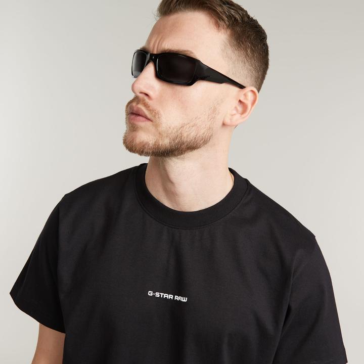 Actual product image G-Star t-hirt g-tar center chet logo looe (S)