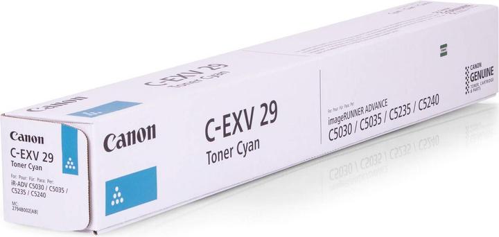Actual product image Canon C-Exv 29c (C)