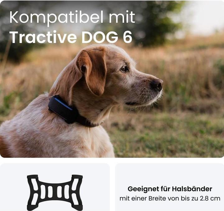 Immagine prodotto Tractive GPS Dog 6 - Clip di gomma (Cane, Sport cane)