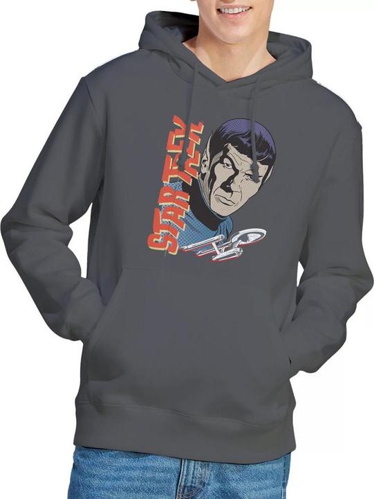 Immagine prodotto Star Trek: The Original Series Felpa con Cappuccio Spock Vintage Uomo (M)