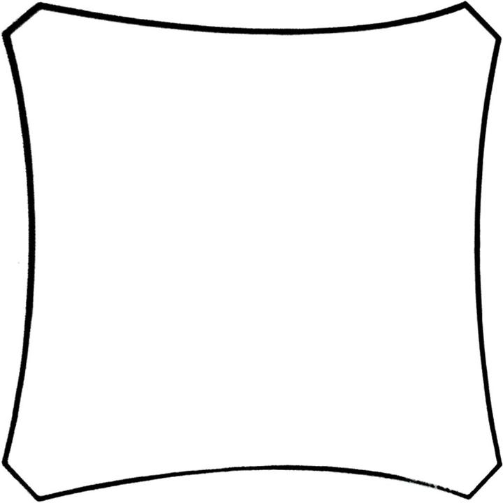 Produktbild Perel Sonnensegel (500 x 500 cm)