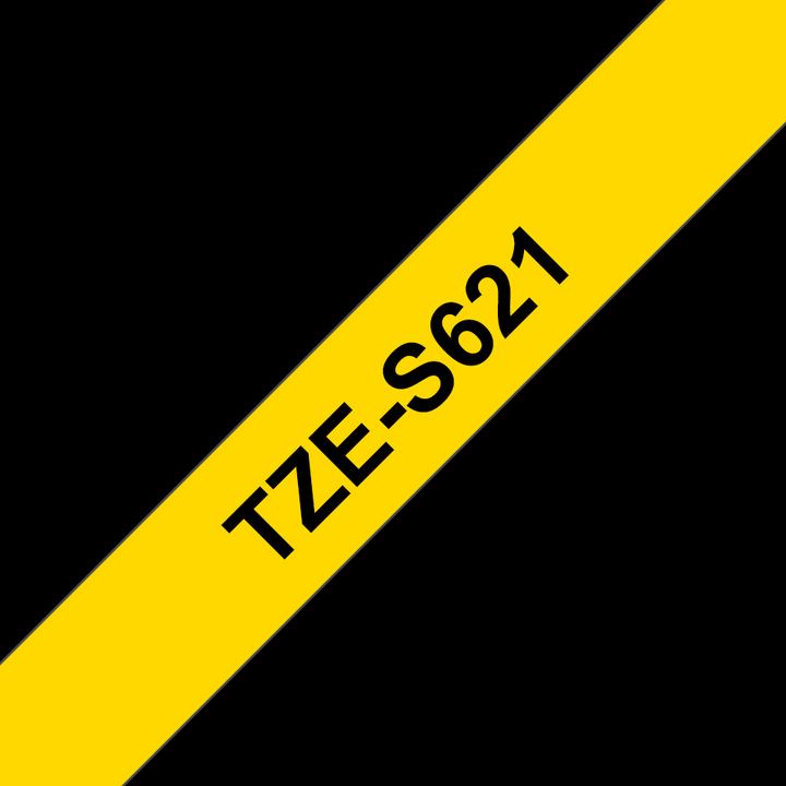 Produktbild Brother Tze-S621 (0.90 cm, Gelb, Schwarz)