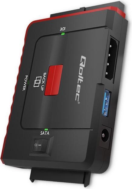 Produktbild Qoltec 50645 Adapter USB 3.0 to IDE SATA