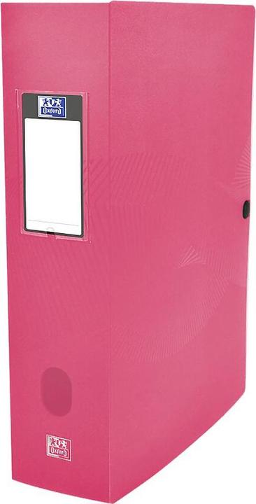 Image du produit Elba Boîte de rangement Osmose, DIN A4, PP, hauteur de remplissage : 80 mm, rose-translucide, en