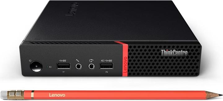 Actual product image Lenovo ThinkCentre M715q 2nd Gen (AMD Ryzen 5 2400 GE, 8 GB, 256 GB)