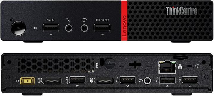 Actual product image Lenovo ThinkCentre M715q 2nd Gen (AMD Ryzen 5 2400 GE, 8 GB, 256 GB)