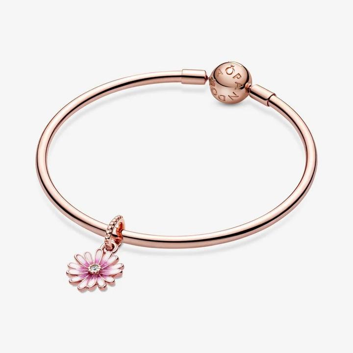 Actual product image Pandora Rose Daisy (Zirconia, Silver, Enamel)