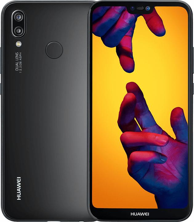 Image du produit Huawei P20 Lite (64 Go, Midnight Black, 5.80", Double SIM hybride, 16 Mpx, 4G)