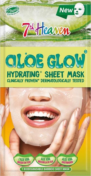 7th Heaven Montagne Jeunesse Hydratisierende Tuchmaske Aloe Glow (16 ml)