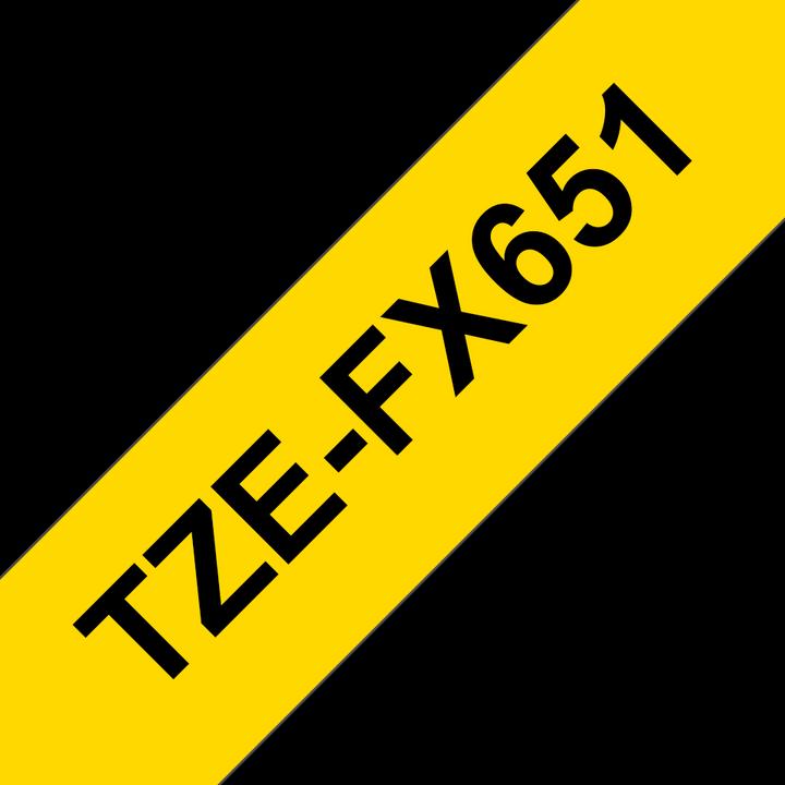 Produktbild Brother Tze-Fx651 (2.40 cm, Gelb)