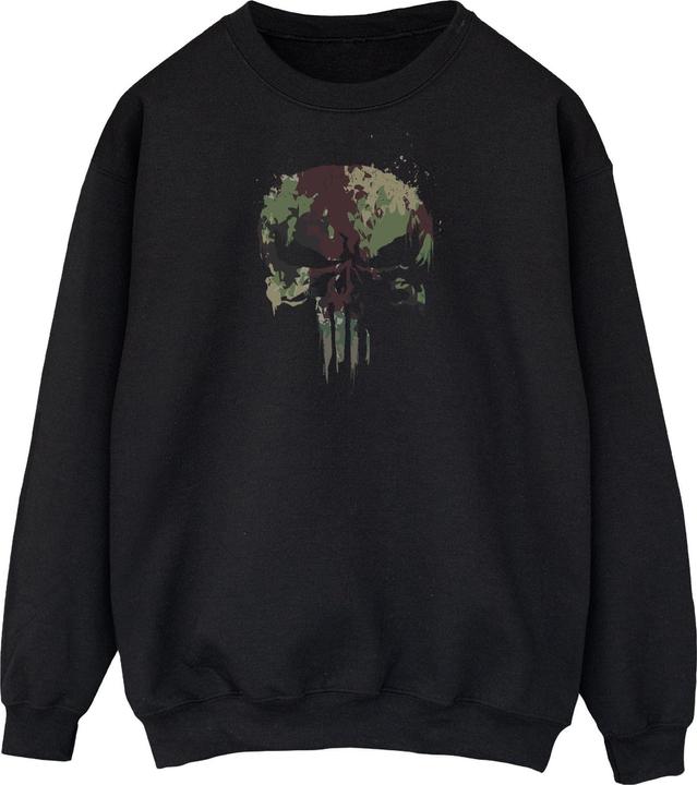 The Punisher TV Series Camo Skull Sweatshirt (L)