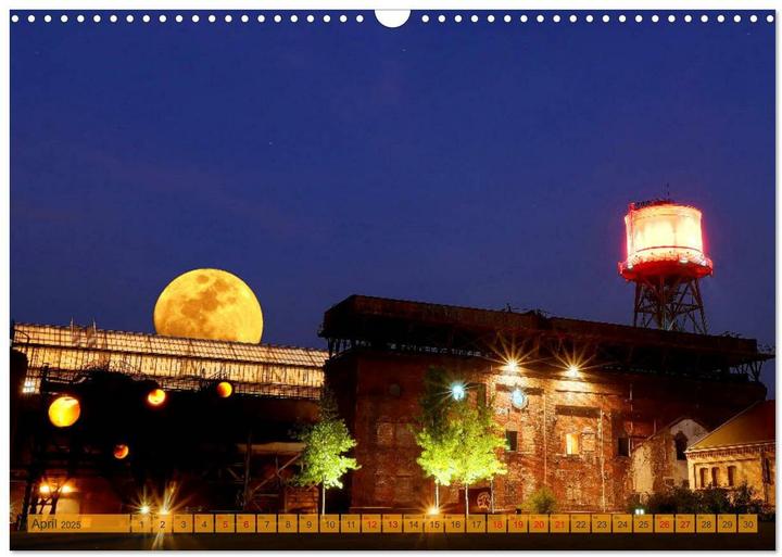 Produktbild RUHRPOTT LICHTER (Wandkalender 2025 DIN A3 quer), Monatskalender (A3, Deutsch)