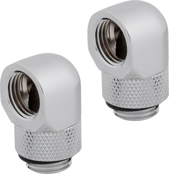 Actual product image Corsair Hydro X Series 90° XF Adapter 2-pack