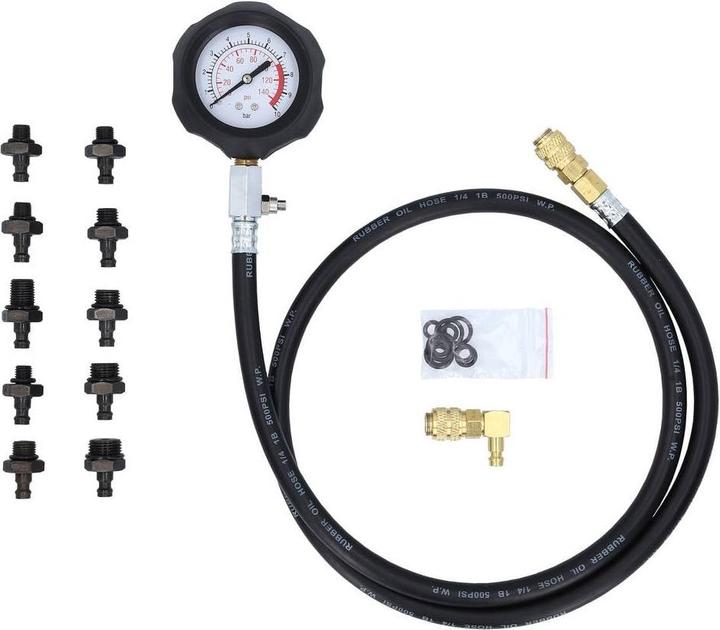 Produktbild KS Tools Öldruck-Prüfgerät, 12-tlg, 0-10bar