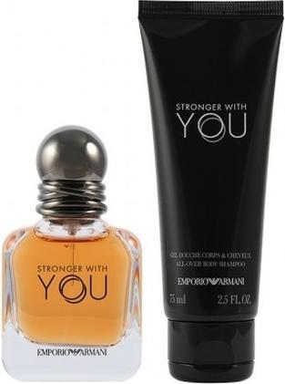 Produktbild Giorgio Armani Stronger With You Set Eau de Toilette 50ml + Duschgel 75ml (Parfum set)