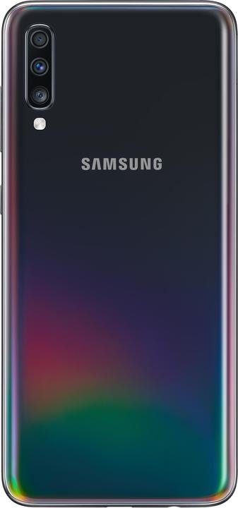 Produktbild Samsung Galaxy A70 EU (128 GB, Black, 6.70", Dual SIM, 32 Mpx, 4G)