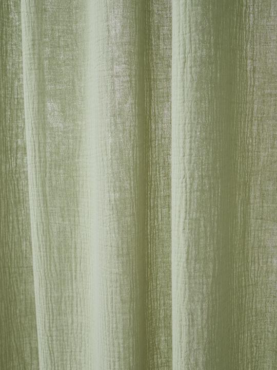 Image du produit Vertbaudet Rideau de chambre d'enfant en mousseline, cordon de serrage (140 x 260 cm)