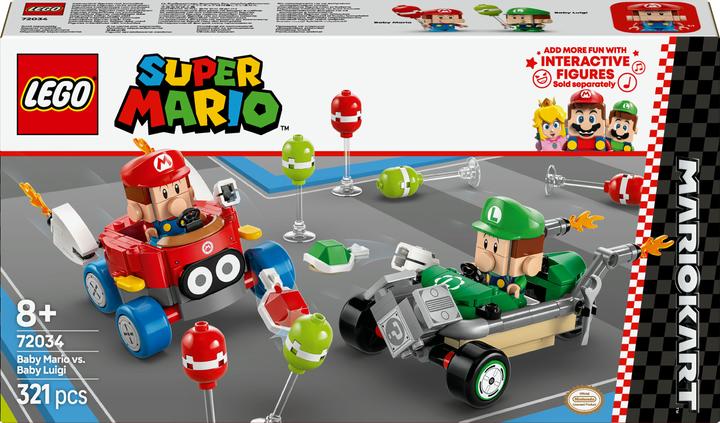 Produktbild LEGO Mario Kart - Baby Mario vs. Baby Luigi (72034, LEGO Super Mario)