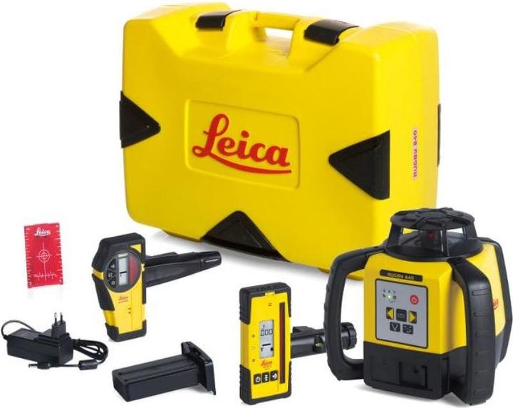 Leica Geosystems Rotating laser Rugby 640 set + receiver