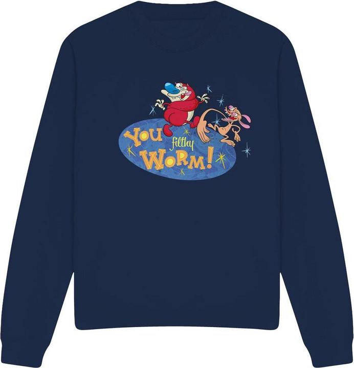 Produktbild Ren & Stimpy You Filthy Worm! Sweatshirt (S)