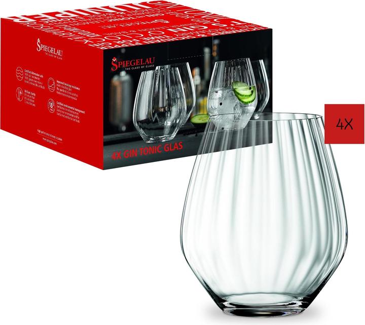 Actual product image Spiegelau gin and tonic (6.25 dl, 4 x, Gin glasses)